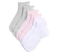 PUMA Calze corte unisex (confezione da 3), Abbigliamento, Basic Rosa, 35-38 35-38