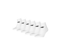 Puma Calze Sneaker Quarter Unisex 6 Paia (6er Pack) Donna Uomo