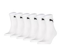 Puma Calze Sportive Unisex, 6 Pezzi - Calze Corte, ECOM, Logo, Monocromatico
