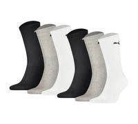 Puma Calze Sportive Unisex, 6 Pezzi - Sport Crew Leggere, Calze Da Tennis, Un...