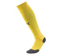 PUMA Calze Team Liga Uomo, Cyber Yellow/PUMA Black, 13-3