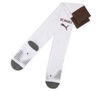 PUMA Calzettoni FC St. Pauli 25/26 da uomo, Abbigliamento, Bianco/Espresso Marrone, 39-42 39-42