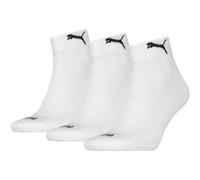 PUMA Calzini corti unisex (confezione da 3), Abbigliamento, Bianco, 35-38 35-38
