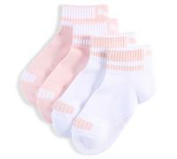 PUMA Calzini corti per ragazzi (confezione doppia), Abbigliamento, Rosa, 35-38 35-38
