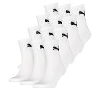 Puma Calzini Corti Unisex 3/4 Sportivi 12 Paia, Soletta In Pile, Colore: ...