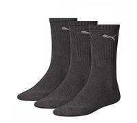 PUMA Calzini unisex Crew 3p SocksHosiery, -201 antracite, 39-42
