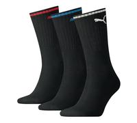 PUMA Crew, Calzini Unisex - Adulto, Nero 946, 39-42 (Pacco da 3)