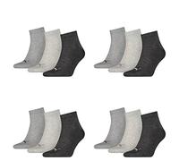 Puma, calzini sportivi, set, antracite/grigio, 6er Pack = 6 Paar - 43/46