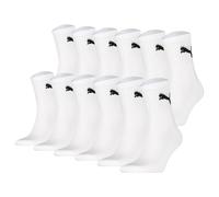 Puma Calzini Sportivi Unisex, 12 Paia - Short Crew, Logo, Monocromatici