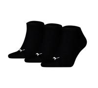 Puma Calzini Unisex, Confezione Da 3 - Sneaker Plain 3P, Logo, Monocromatico
