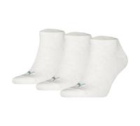 Puma Calzini Unisex, Confezione Da 3 - Sneaker Plain 3P, Logo, Monocromatico