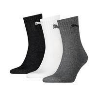 PUMA Men's Short Sock (Pack of 3) 7-11 Grey/White/Black