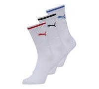 PUMA Crew, Calzini Unisex - Adulto, Bianco 946, 35-38 (Pacco da 3)