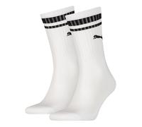 calze Puma Crew Heritage (x2) Blanc 35/38