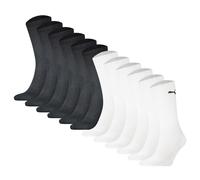 PUMA Calzino sportivo nero / bianco Uomo PUMA 39-42