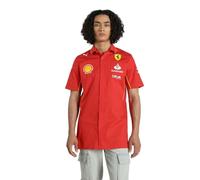 PUMA Camicia della Squadra Scuderia Ferrari 2024 Uomo Rosso Bruciato - Taglia: L