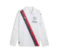PUMA Camicia stile rétro KIDSUPER x MANCHESTER CITY da uomo, Sport, Bianco/Nero, M M