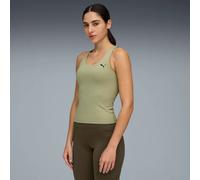 PUMA Top sportivo 'Tad Essentials' oliva / nero, Taglia S