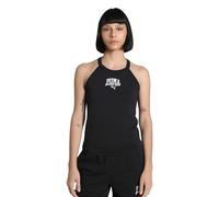 PUMA Canotta corta da donna slim fit, Nero , S