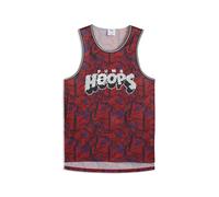 PUMA Canotta da basket Flagrant Foul da uomo, Accessori, Rosso, XXL XXL