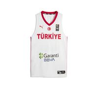 PUMA Canotta ufficiale squadra di basket turca, Accessori, Bianco, 3XL 3XL