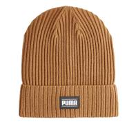 PUMA capello Ribbed Classic Cuff Beanie Caramel Latte
