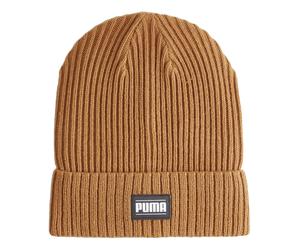 PUMA capello Ribbed Classic Cuff Beanie Caramel Latte