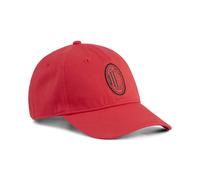 PUMA Cappellino AC Milan Essentials unisex, Accessori, Rosso, OSFA OSFA