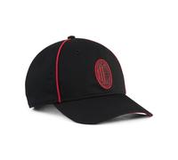 PUMA Cappellino AC Milan KING, Sport, Nero/Rosso, OSFA OSFA