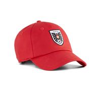 PUMA Cappellino Austria Essentials, Accessori, Rosso, OSFA OSFA