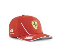 PUMA Cappellino Charles Leclerc Scuderia Ferrari 2024 Rosso Bruciato - Taglia Unica