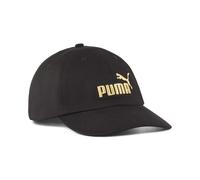 PUMA Cappellino da baseball con logo ESS No. 1, Accessori, Nero/Oro/Logo, OSFA OSFA