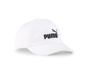 PUMA Cappellino da Baseball con Logo Ess No. 1 OneSize, White