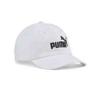 PUMA Cappellino da baseball con logo Essentials N. 1 per ragazzi, Accessori, Bianco, YOUTH