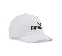 PUMA Cappellino da Baseball con Logo Essentials N. 1 per Ragazzi Jugendlicher, White