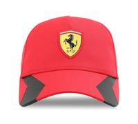 PUMA Cappellino da Baseball Scuderia Ferrari OneSize, Rosso Corsa Red