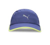 Puma Cappellino da Corsa con Visiera Corta a 5 Pannelli OneSize Blue Crystal