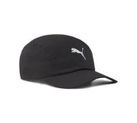 PUMA Cappellino da training a 4 pannelli ad asciugatura rapida, Sport, Nero, OSFA OSFA