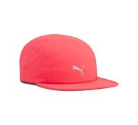 PUMA Cappellino Ess Running a 5 Pannelli OneSize, Ultra Red