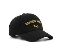 PUMA Cappellino in velluto a coste Borussia Mönchengladbach ftblCulture, Accessori, Nero, OSFA OSFA