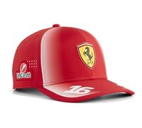 PUMA Scuderia Ferrari F1 2026 Cappellino Bambino Charles Leclerc - Rosso - Taglia Unica