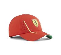 PUMA Cappellino per Bambini della Squadra Scuderia Ferrari 2024 Rosso velocità - Taglia Unica
