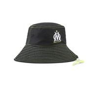 PUMA Cappello a secchiello Olympique de Marseille FASTER, Accessori, Nero/Bianco, OSFA OSFA