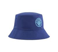 PUMA Cappello a secchiello reversibile Manchester City ftblNRGY, Sport, Blazing Blu/Bright Aqua, OSFA OSFA