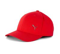 PUMA Cappello da baseball unisex Metal Cat Flexfit Cap - Cappello da baseball, Colore: rosso, XS/S