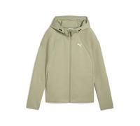 PUMA Felpa con cappuccio e zip integrale Evostripe da donna, Abbigliamento, Lux Army, M M