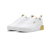 PUMA Carina 2.0 Metallic Dream, Sneaker Donna, White Gold-Matte Gold, 38.5 EU