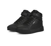Puma Carina 2.0 Mid Jr - Scarpe da Ginnastica Ragazze, Puma Black-Puma Black-Dark Shadow,