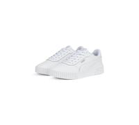 Puma Carina 2.0 Sneakers In Pelle Per Donna 385849 02 Bianco