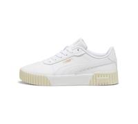 PUMA Carina 2.0 Sneakers Women, Scarpe, Bianco/Oro/Alpine Snow, 37 37